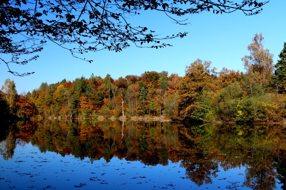 Autumn autumn mood lake