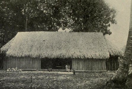 Tahitian Queen's House, Memoirs Bishop Museum, Vol. II, Fig. 3