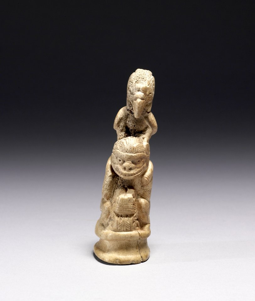Tairona - Bone Carving of a Shaman-Vulture - Walters 2006151
