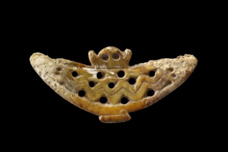 Tairona - Bat Pendant with Outstretched Wings with Openwork Design - Walters 7233 photo