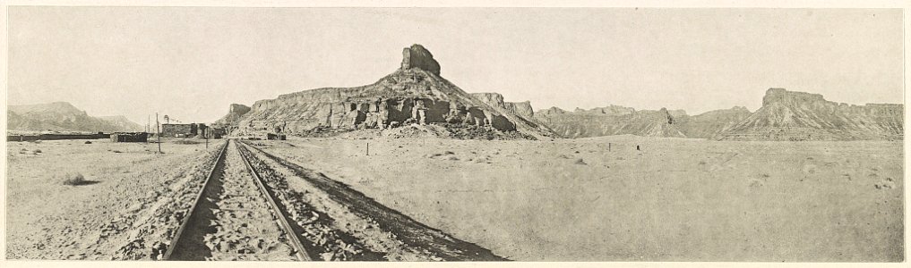Tal von el ʻAlā 1 km südlich der Station. LCCN2014648768