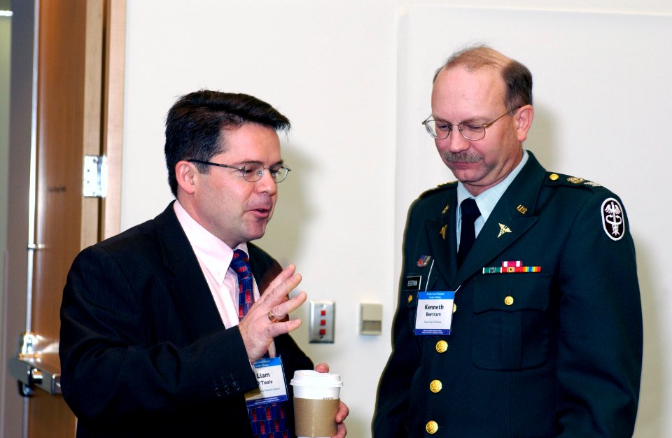 Taking a break at funding meeting (3)