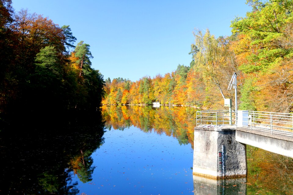 Autumn autumn mood lake