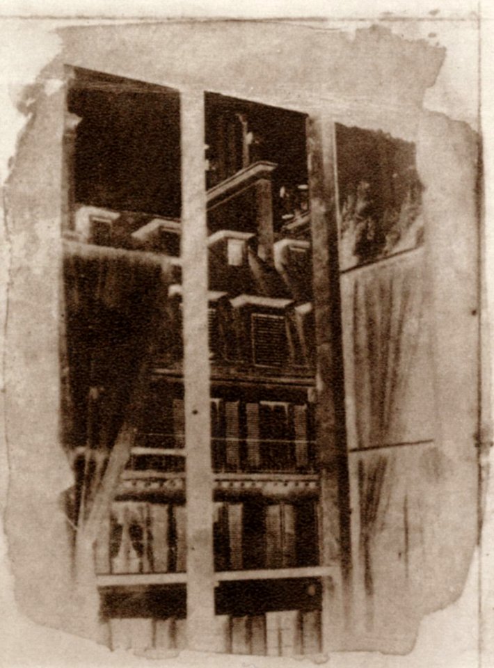 Talbot, William Henry Fox - Blick aus dem Fenster von Talbots Wohnung in der Rue de la Paix, Paris (2) (Zeno Fotografie)