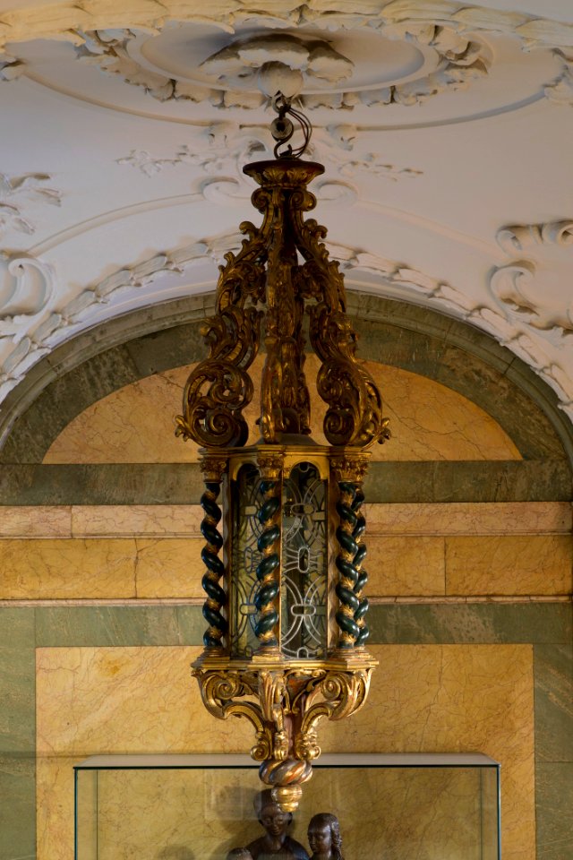 Taklyktor i nedre vestibulen, ett par. Barock - Hallwylska museet - 106968