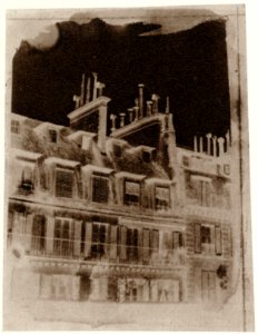 Talbot, William Henry Fox - Blick aus dem Fenster von Talbots Wohnung in der Rue de la Paix, Paris (1) (Zeno Fotografie)