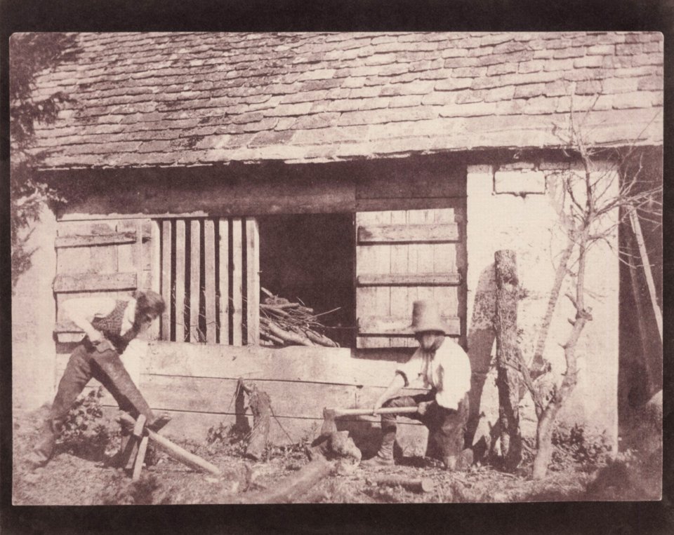Talbot, William Henry Fox - Schreiner in Lacock (Zeno Fotografie)