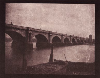 Talbot, William Henry Fox - Waterloo-Brücke (Zeno Fotografie)