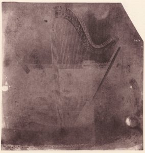 Talbot, William Henry Fox - Harfe (Zeno Fotografie)