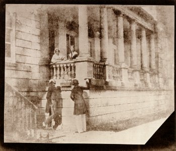 Talbot, William Henry Fox - Auf der Terrasse in Bowood (Zeno Fotografie)