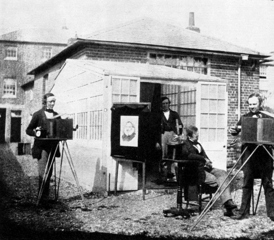 Talbot, William Henry Fox - Das Atelier Talbots in Reading (2) (Zeno Fotografie)