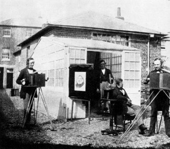 Talbot, William Henry Fox - Das Atelier Talbots in Reading (2) (Zeno Fotografie)