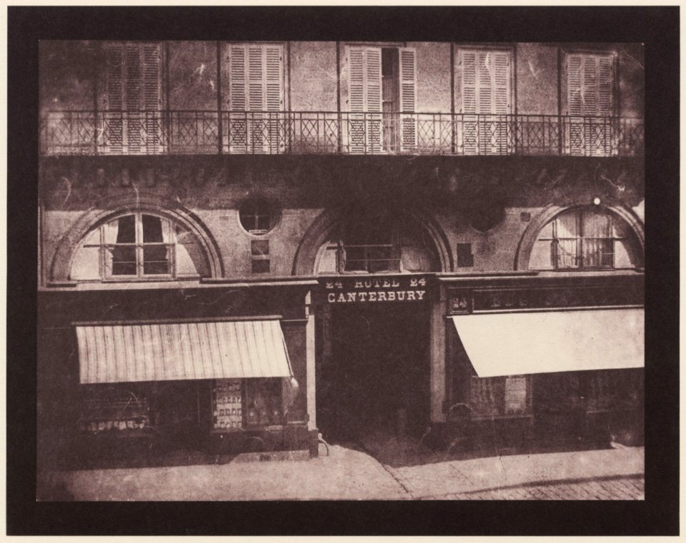 Talbot, William Henry Fox - Hôtel Canterbury (Zeno Fotografie)