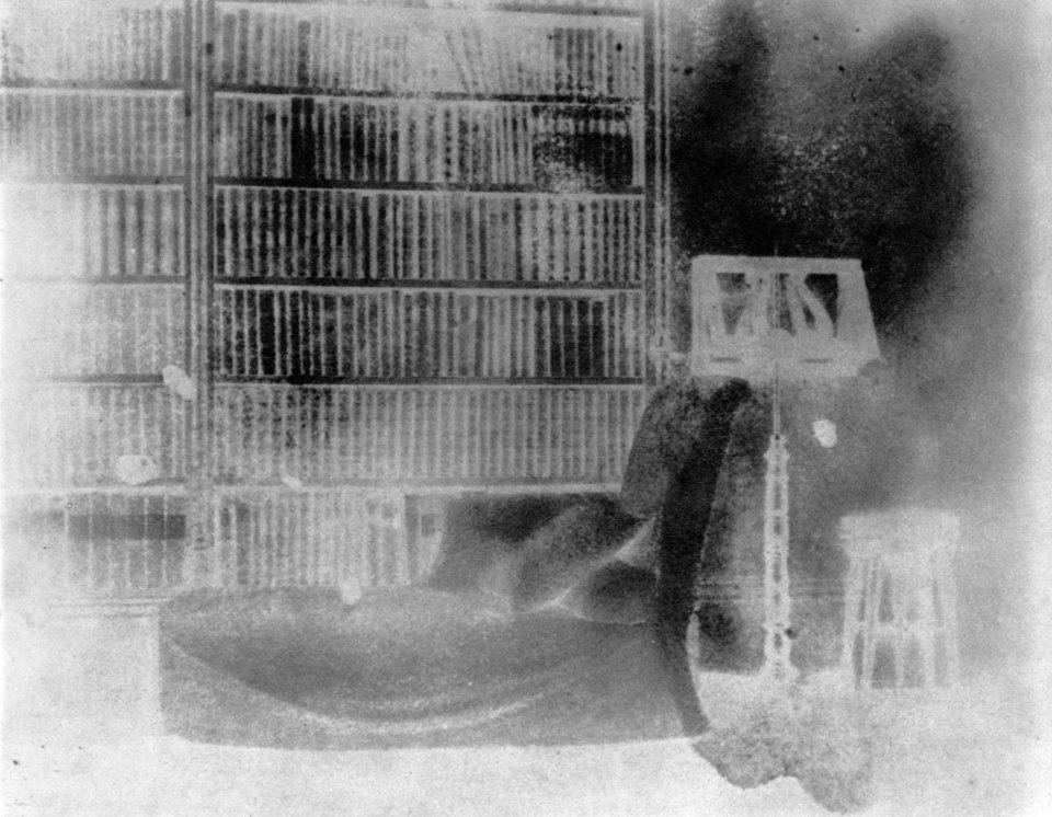 Talbot, William Henry Fox - Die Bibliothek von Lacock Abbey (Zeno Fotografie)