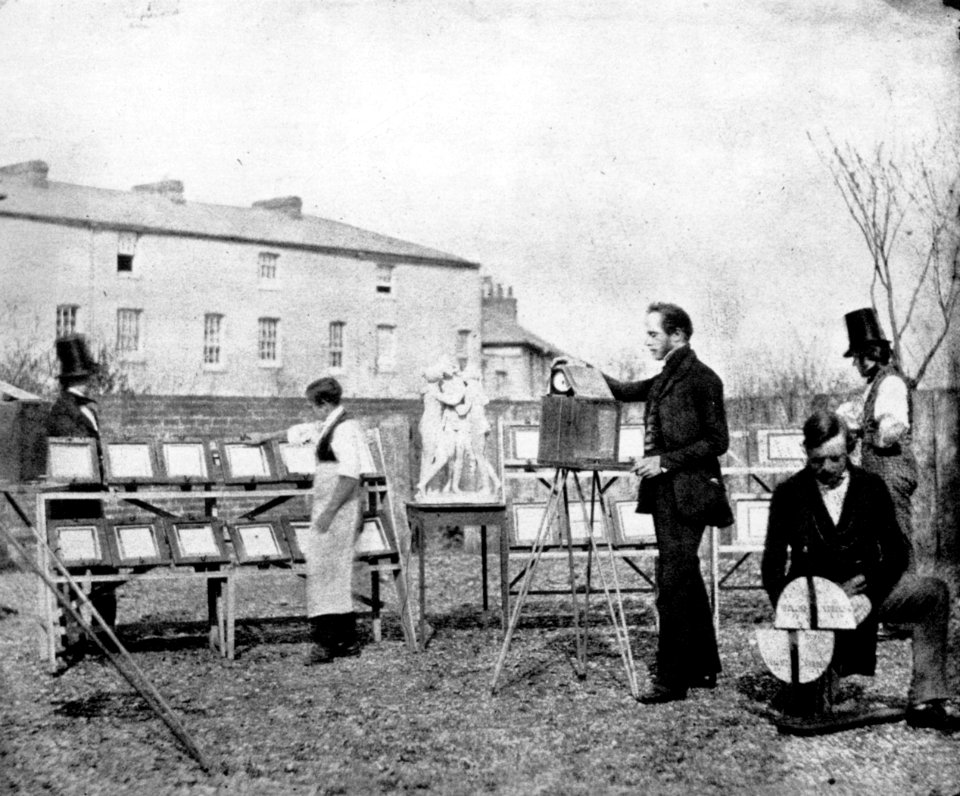 Talbot, William Henry Fox - Das Atelier Talbots in Reading (1) (Zeno Fotografie)
