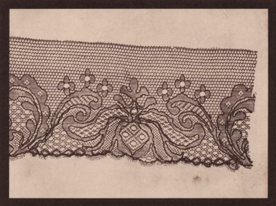 Talbot, William Henry Fox - Photogramm einer Spitzendecke (Zeno Fotografie)