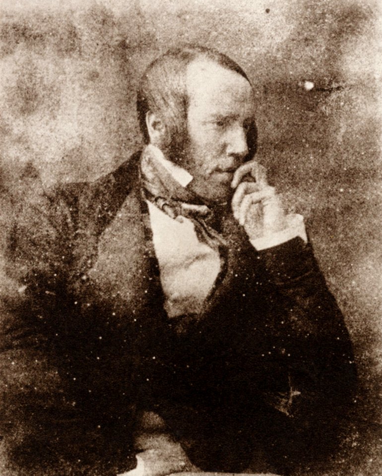 Talbot, William Henry Fox - Porträt eines Mannes (Zeno Fotografie)