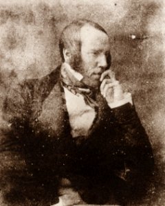 Talbot, William Henry Fox - Porträt eines Mannes (Zeno Fotografie)