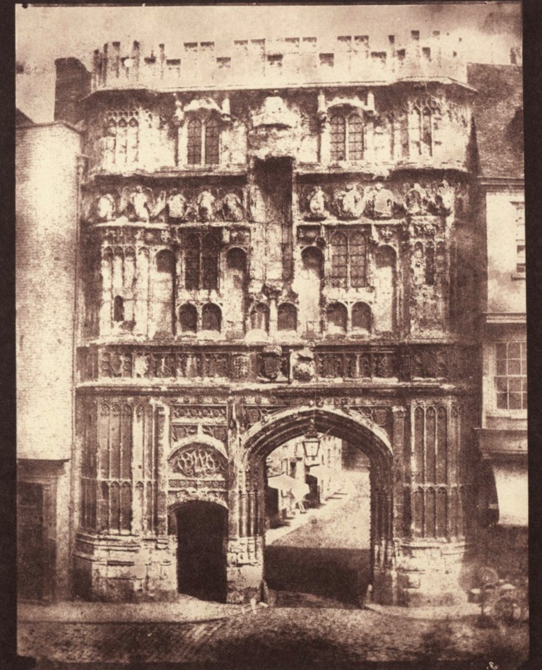 Talbot, William Henry Fox - Tor in die Christkirche (Zeno Fotografie)