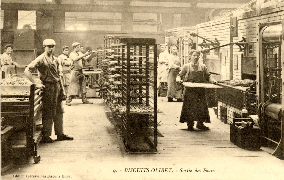 Talence - Biscuits Olibet 11 - Sortie des fours