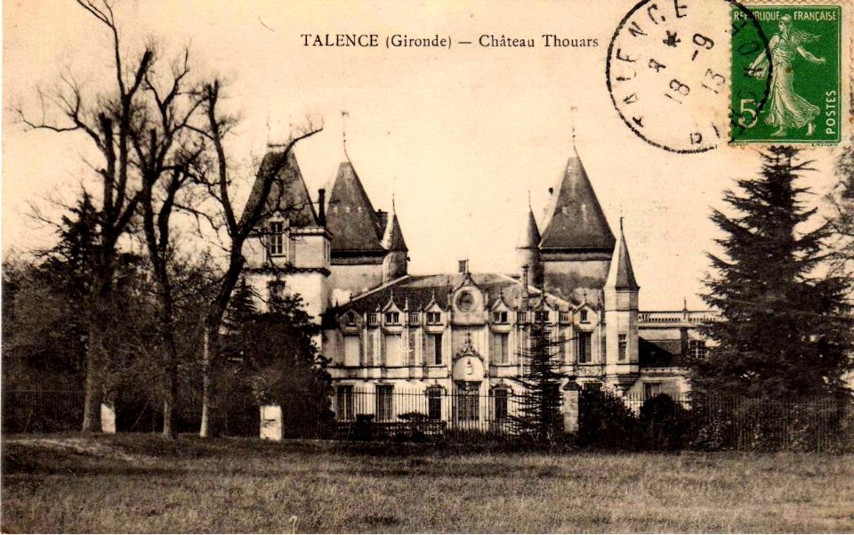Talence - château Thouars 1
