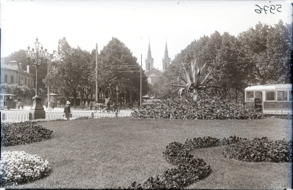 Tallinn, vaade Vabaduse väljakult Kaarli puiestee, AM N05976