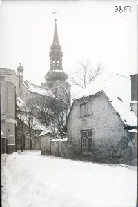 Tallinn, Vanalinn, vaade Toomkirikule Toom-Rüütli tänavalt, AM N05986 photo
