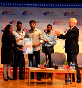 Tamil Film actor Vijay Celebrating World Environment Day at the U.S. Consulate Chennai 14 photo