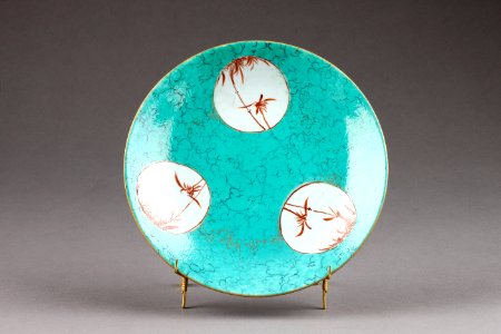 Tallrik gjord i Kina cirka 1736-1795 - Hallwylska museet - 95912
