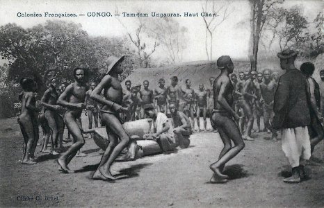 Tam-tam Ungauras-Haut Chari-Congo