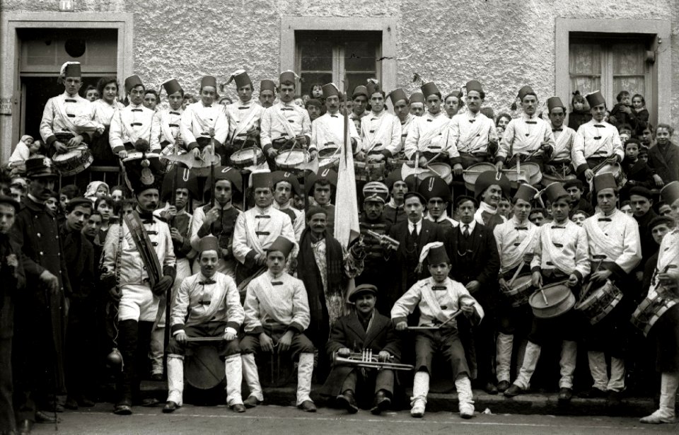 Tamborrada de San Sebastián (2 de 93) - Fondo Car-Kutxa Fototeka