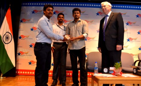Tamil Film actor Vijay Celebrating World Environment Day at the U.S. Consulate Chennai 22 photo