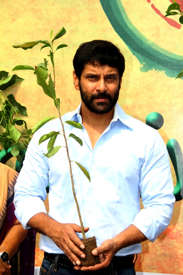 Tamil actor & UN Habitat Youth Envoy Vikram