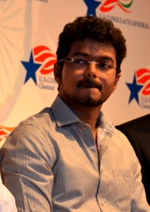 Tamil Film actor Vijay Celebrating World Environment Day at the U.S. Consulate Chennai 15 (cropped)