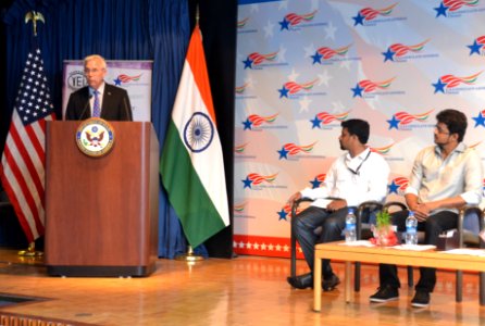 Tamil Film actor Vijay Celebrating World Environment Day at the U.S. Consulate Chennai 5