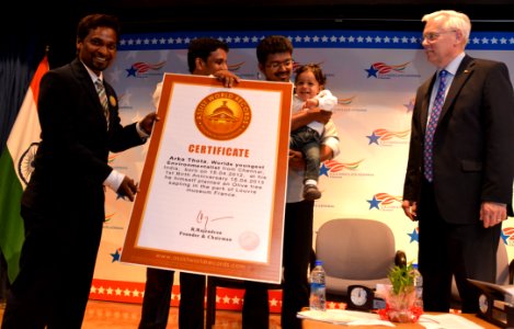 Tamil Film actor Vijay Celebrating World Environment Day at the U.S. Consulate Chennai 9