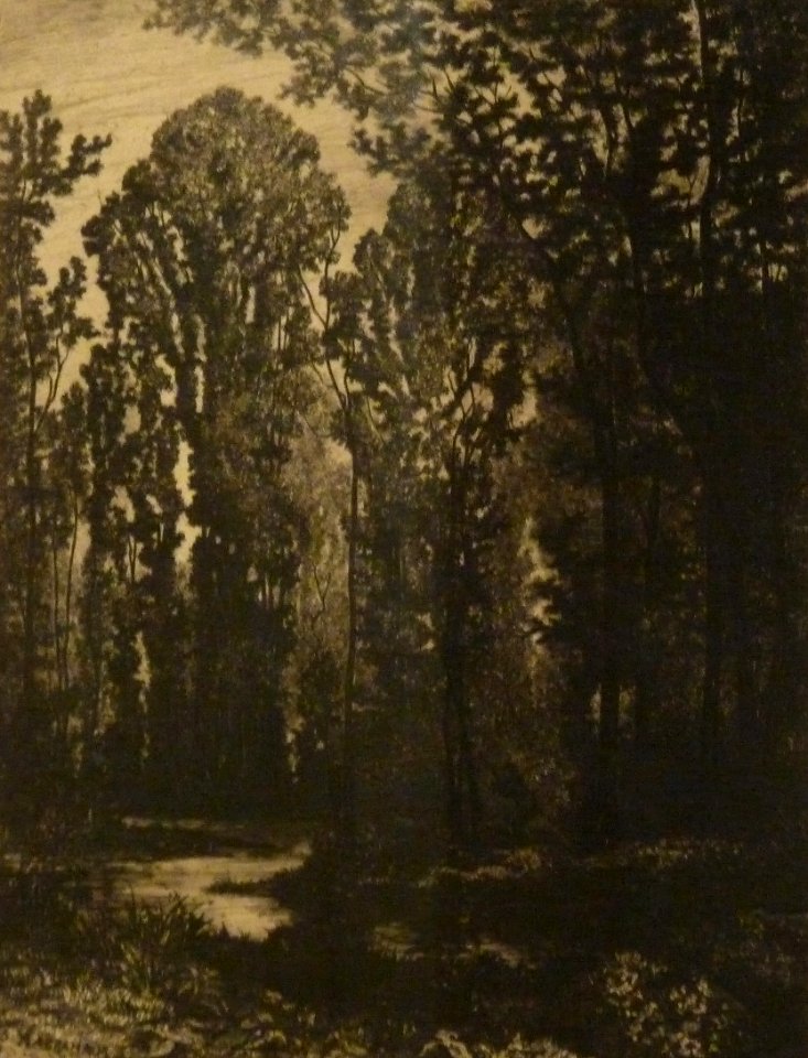 Tancrède Abraham-La chasse dans le marais