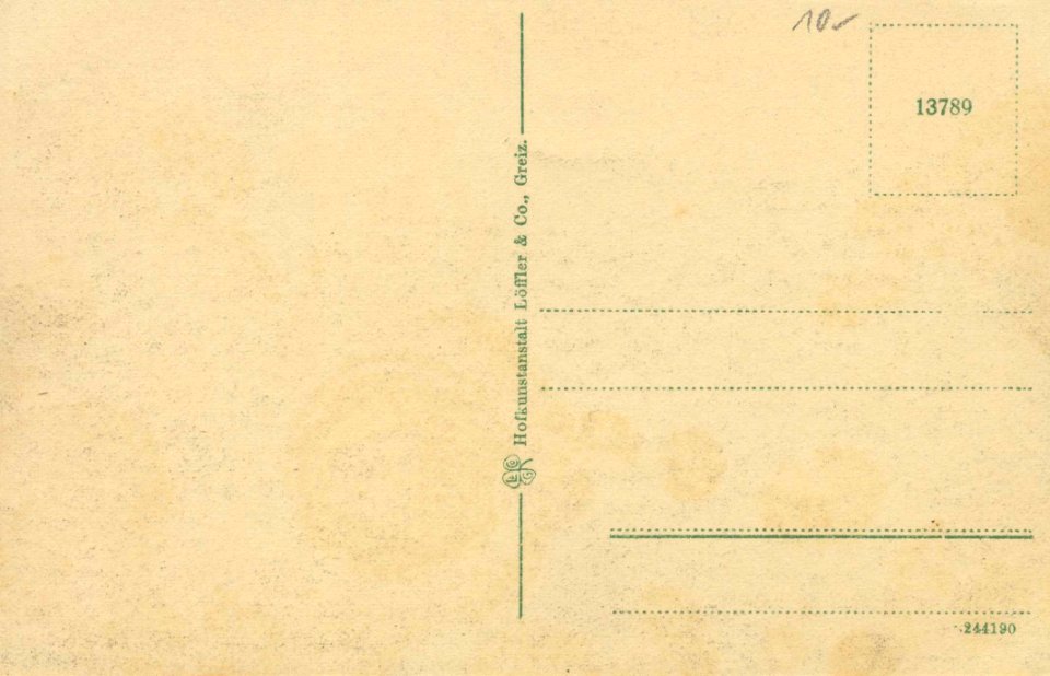 Tanne (Harz), Sachsen-Anhalt - Stadtansicht (back) (Zeno Ansichtskarten)