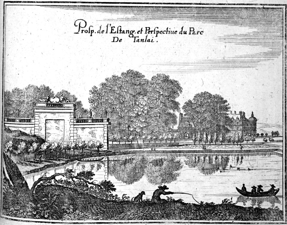 Tanlay parc étang 13654 Zeiller
