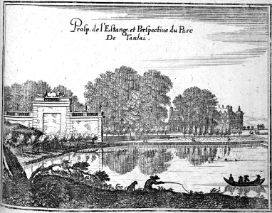 Tanlay parc étang 13654 Zeiller
