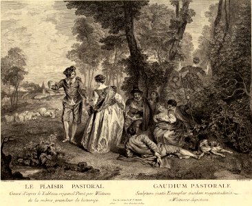 Tardieu Nicolas-Henri - Plaisir pastoral