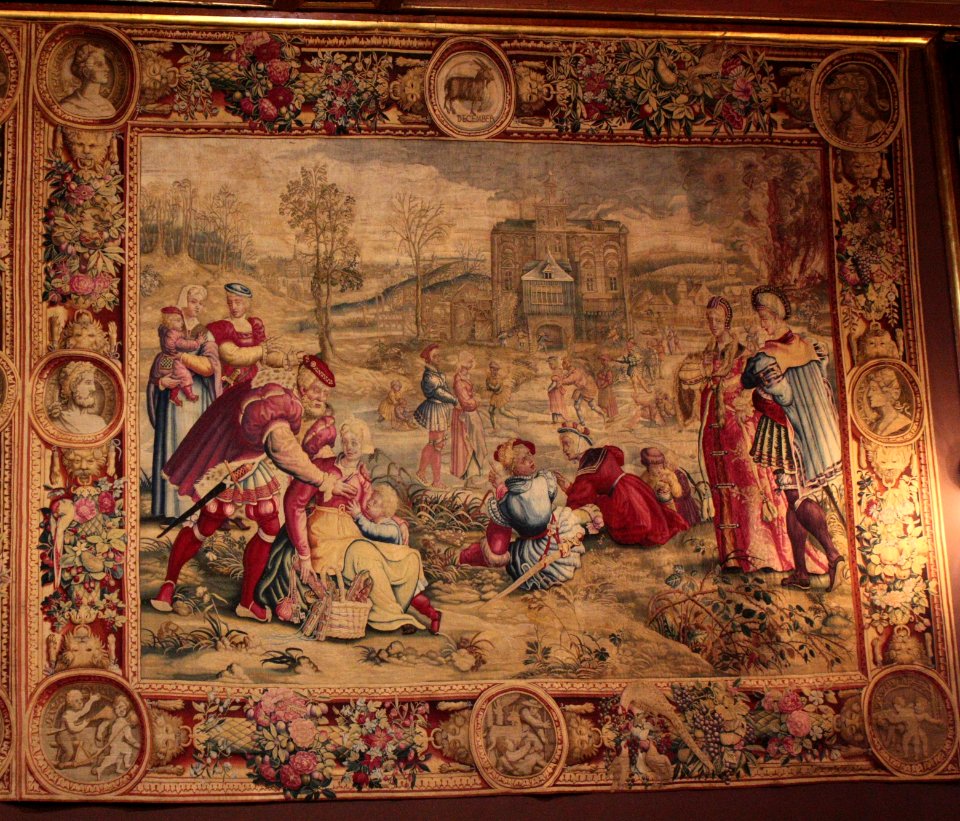 Tapisserie des Gobelins - Mois Lucas - Capricorne