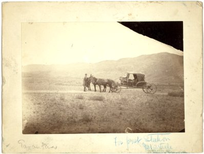 Tarantas - a large four wheel carriage without seats used for travel in Siberia during the summer LCCN99615509
