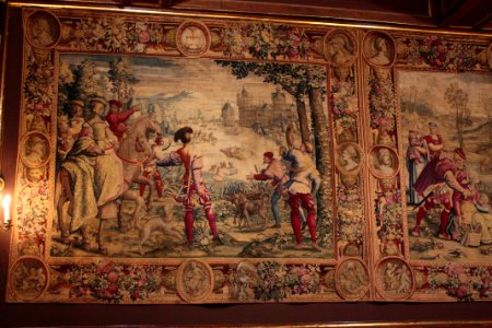 Tapisserie des Gobelins - Chasse au cerf