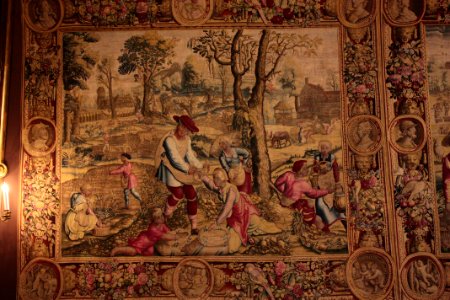 Tapisserie des Gobelins - Mois Lucas - Sagittaire