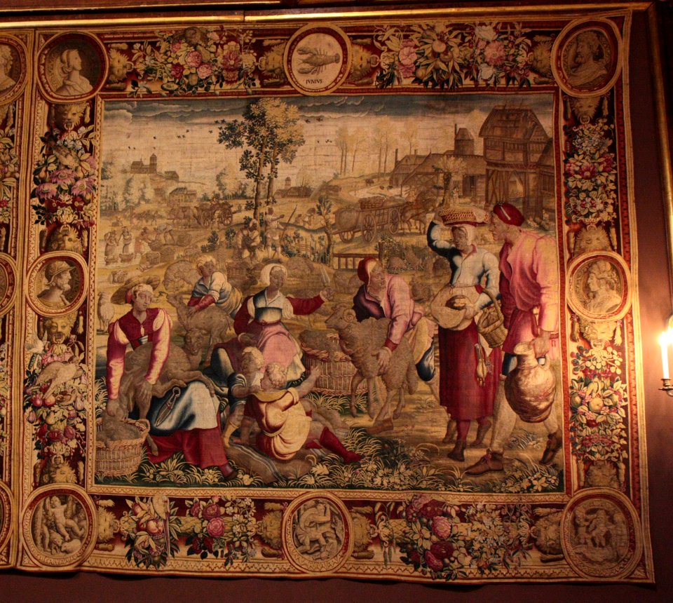 Tapisserie des Gobelins - Mois Lucas - Cancer