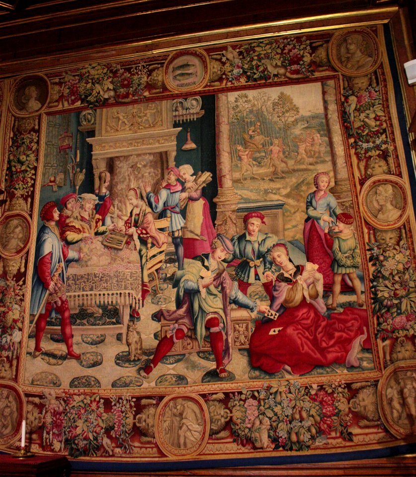 Tapisserie des Gobelins - Mois Lucas - Poissons