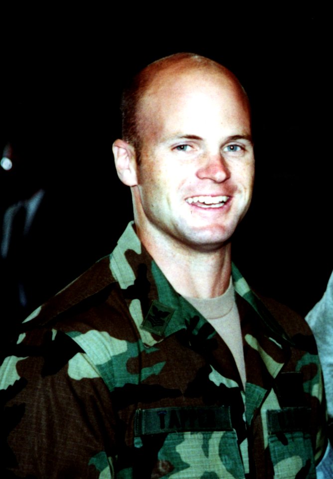 US Navy 030822-N-0000X-001 Navy File Photo, Photographer's Mate 1st Class Petty Officer (SEAL) David M. Tapper, 32, from Camden County, N. J