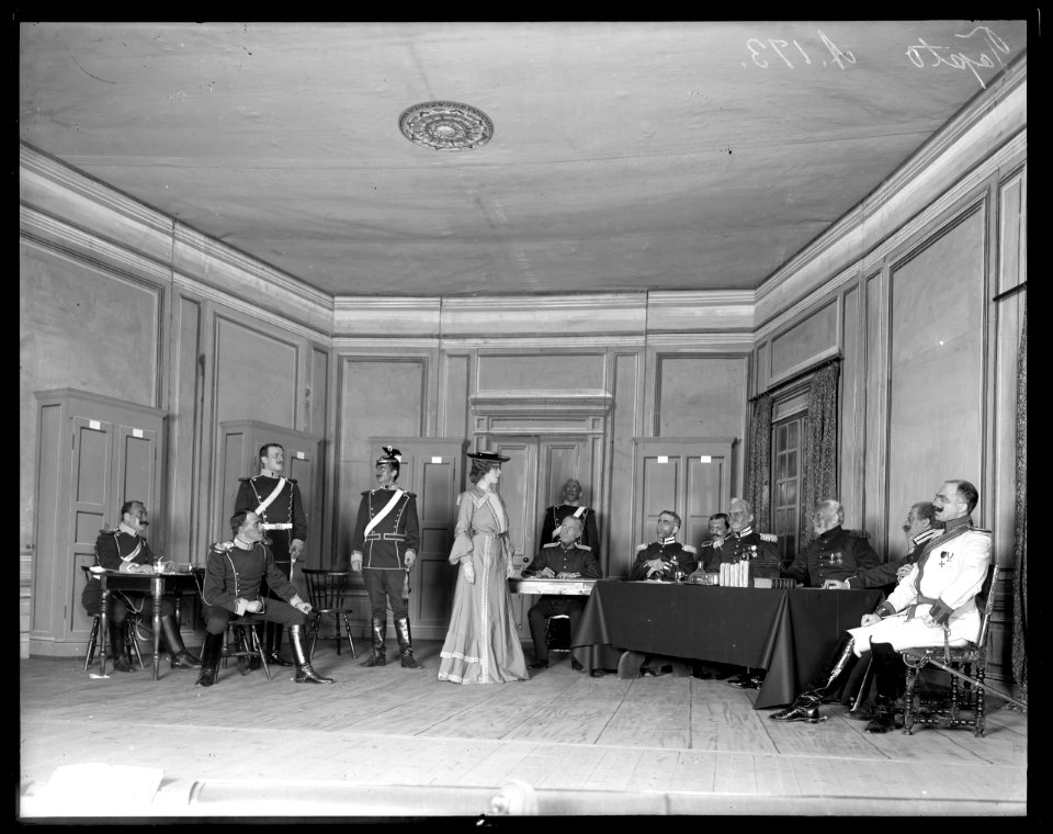 Tapto, Svenska teatern 1904. Föreställningsbild - SMV - SvT113