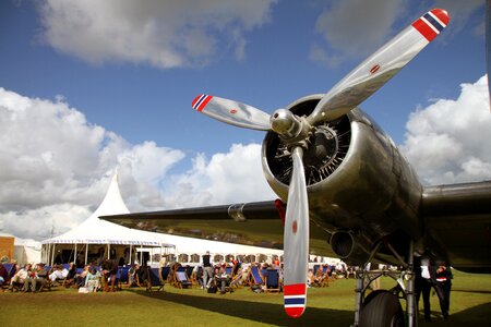Retro aircraft old